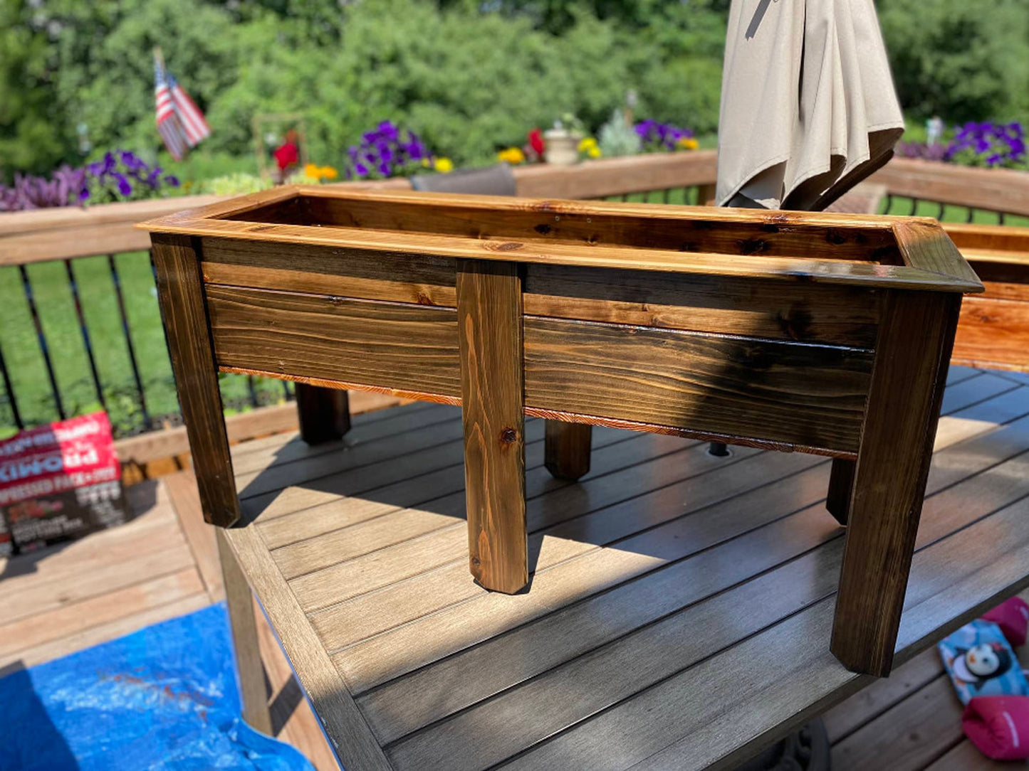 Raised Garden Bed 20" Tall 41" Long (20 Year All Weather)