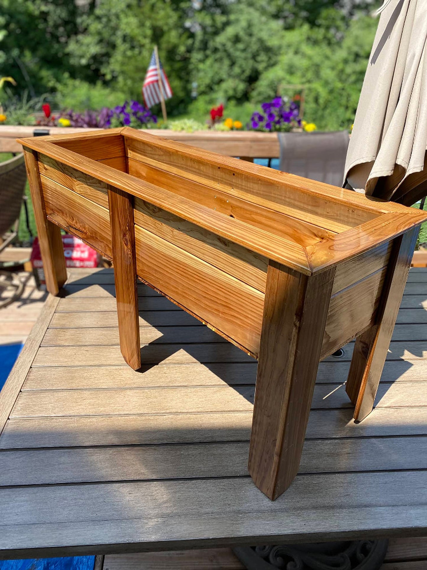 Raised Garden Bed 20" Tall 41" Long (20 Year All Weather)